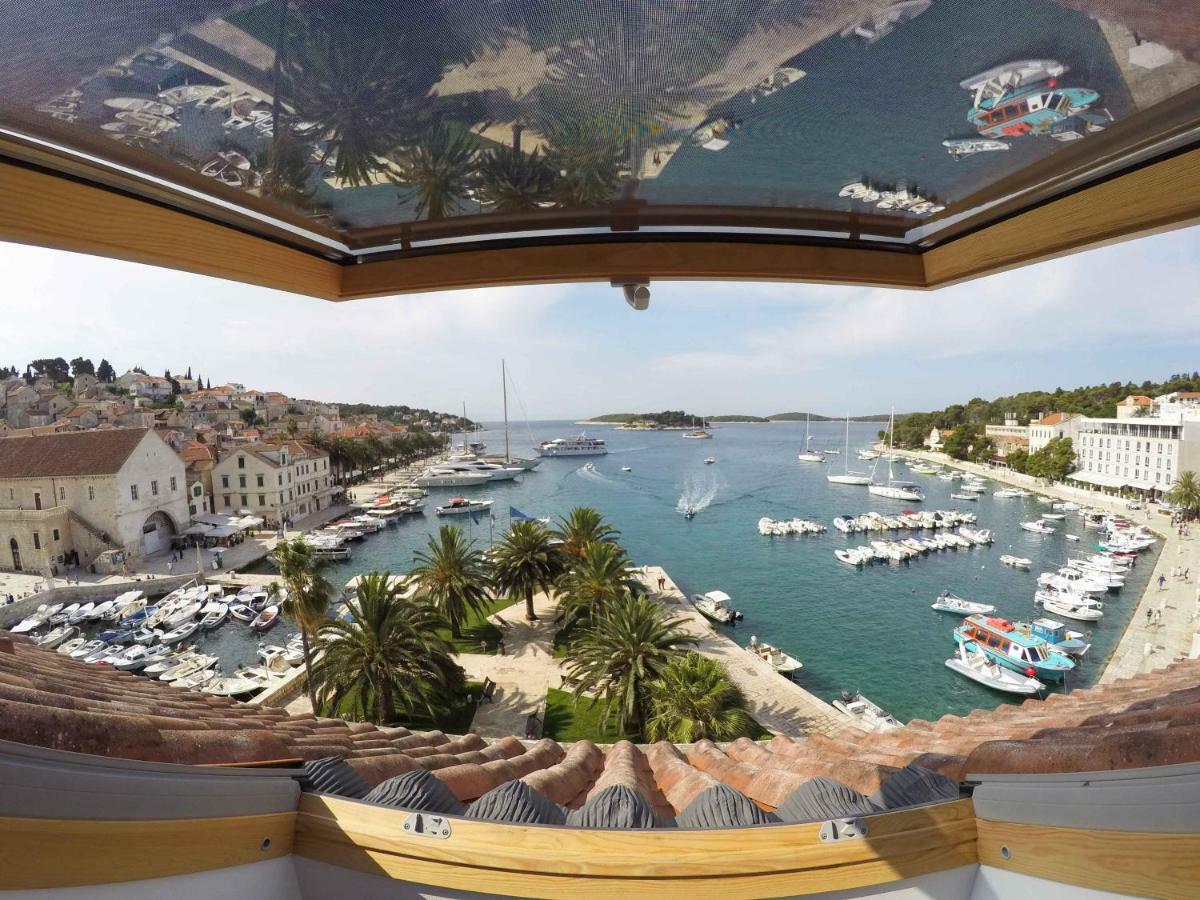 Hvar Attic Modern Design - Town Center With A Great View Hvar Town Exterior foto